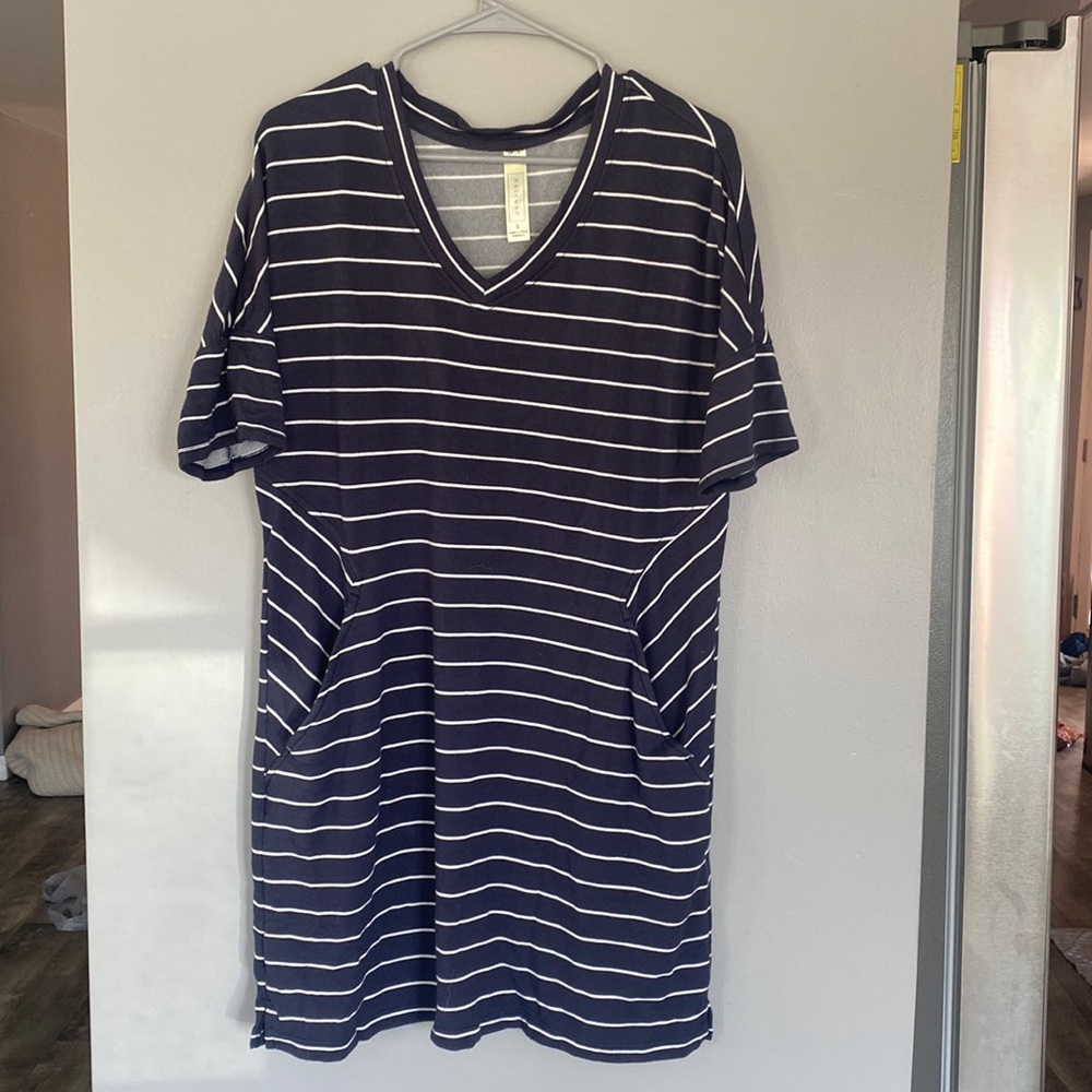 Halcyon T shirt Dress With pockets